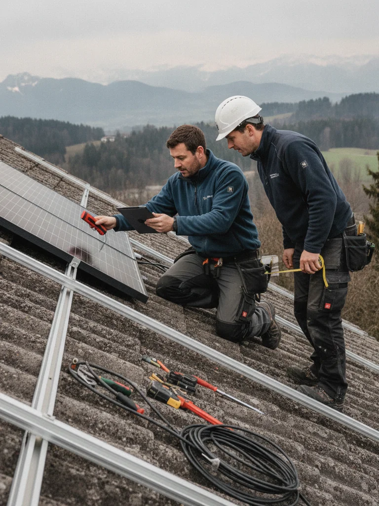 Étude & installation photovoltaïque à Bulle, Suisse romande